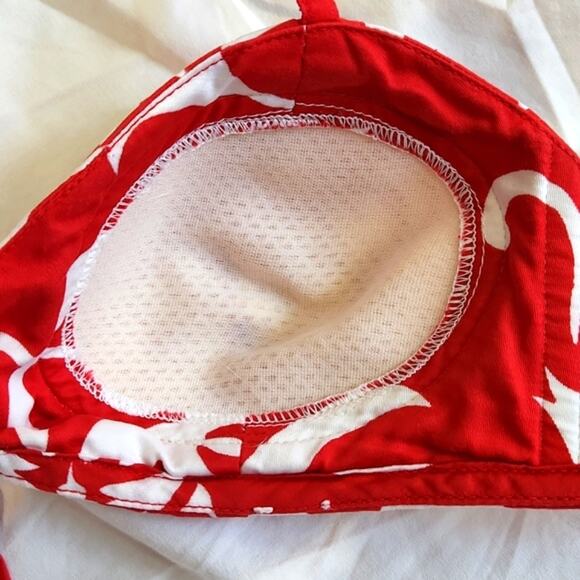 Vintage 2 Piece Cotton Hawaiian Swim Set Size XSmall - Picture 6 of 11